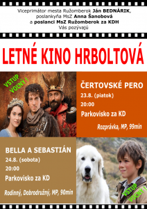 LETNE KINO -Hrboltová