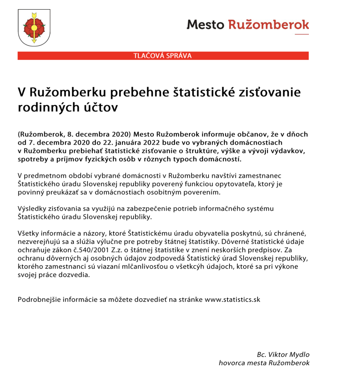 statistickezistovanie